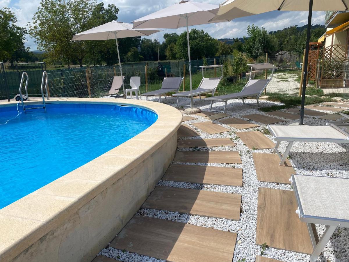 Ferienwohnung Orlandi Sun Casa 2 Sarnano Exterior foto